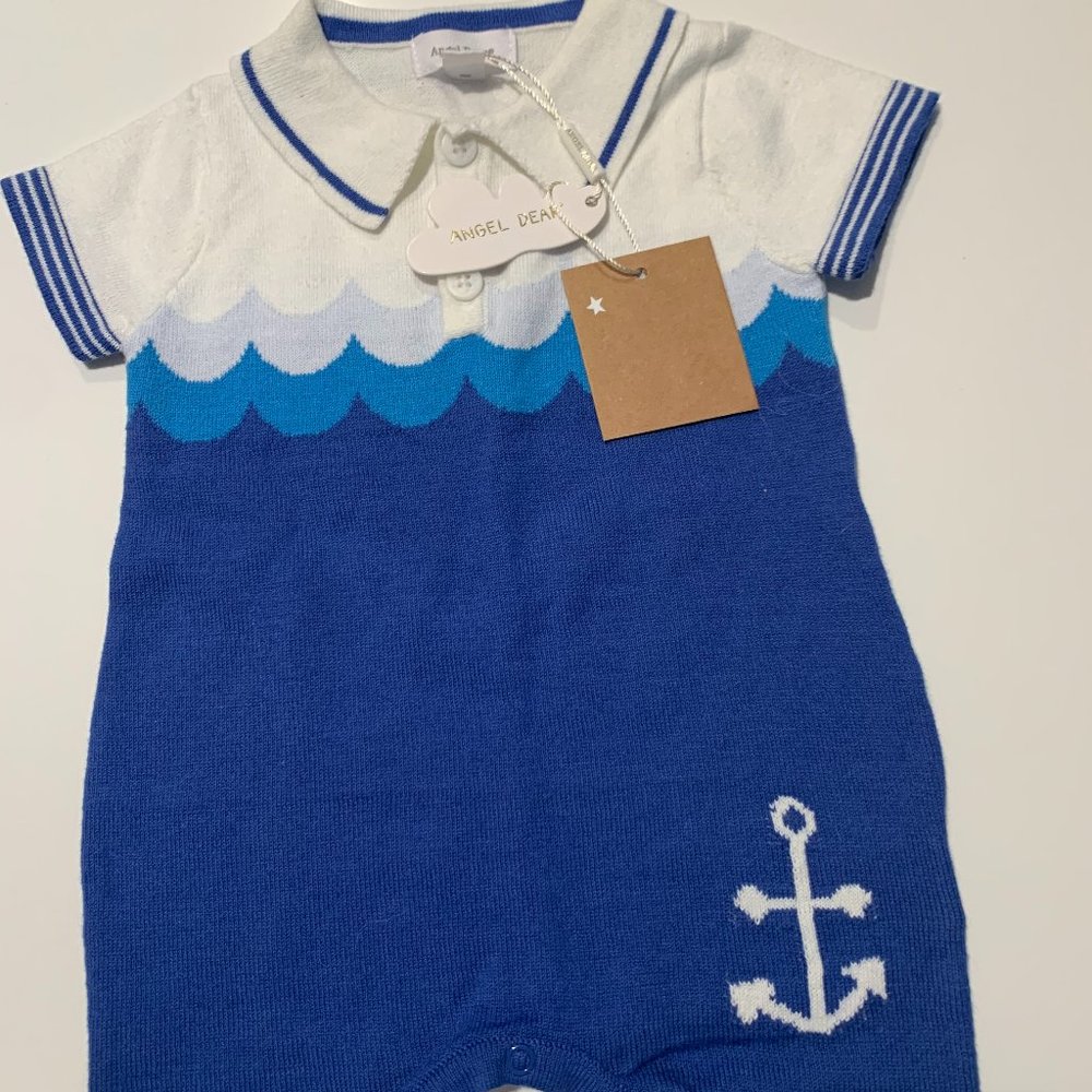 ANGEL DEAR BABY BOY SAILOR KNIT